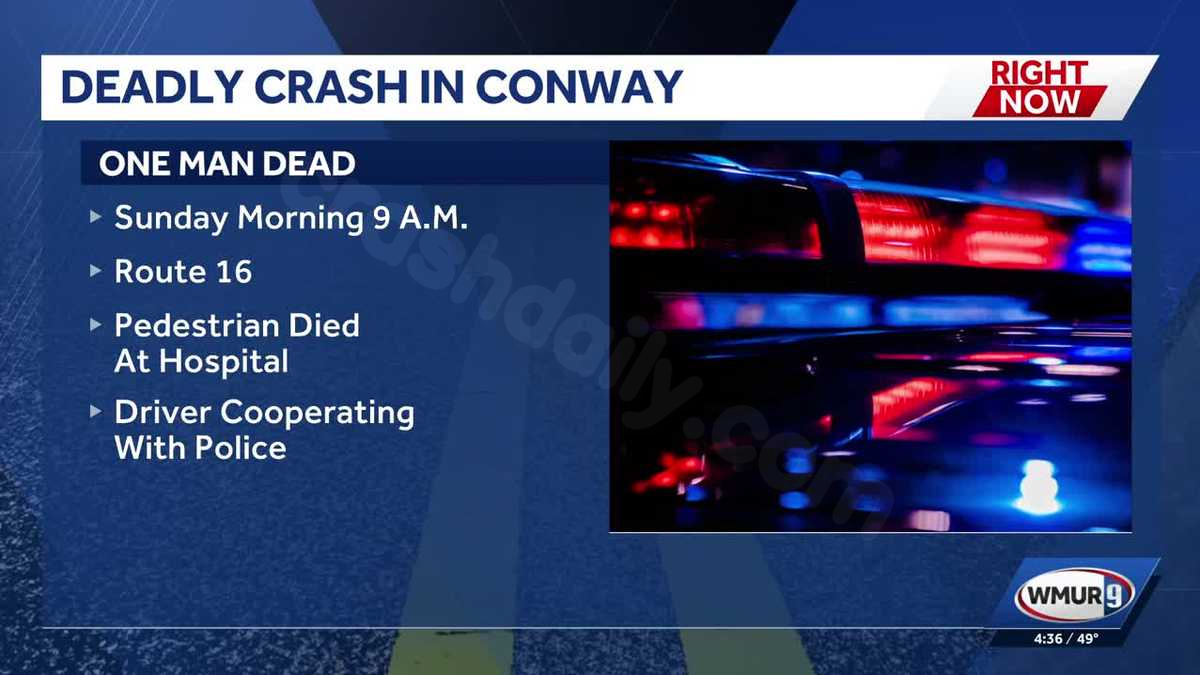 Fatal accident on Route 16 in North Conway