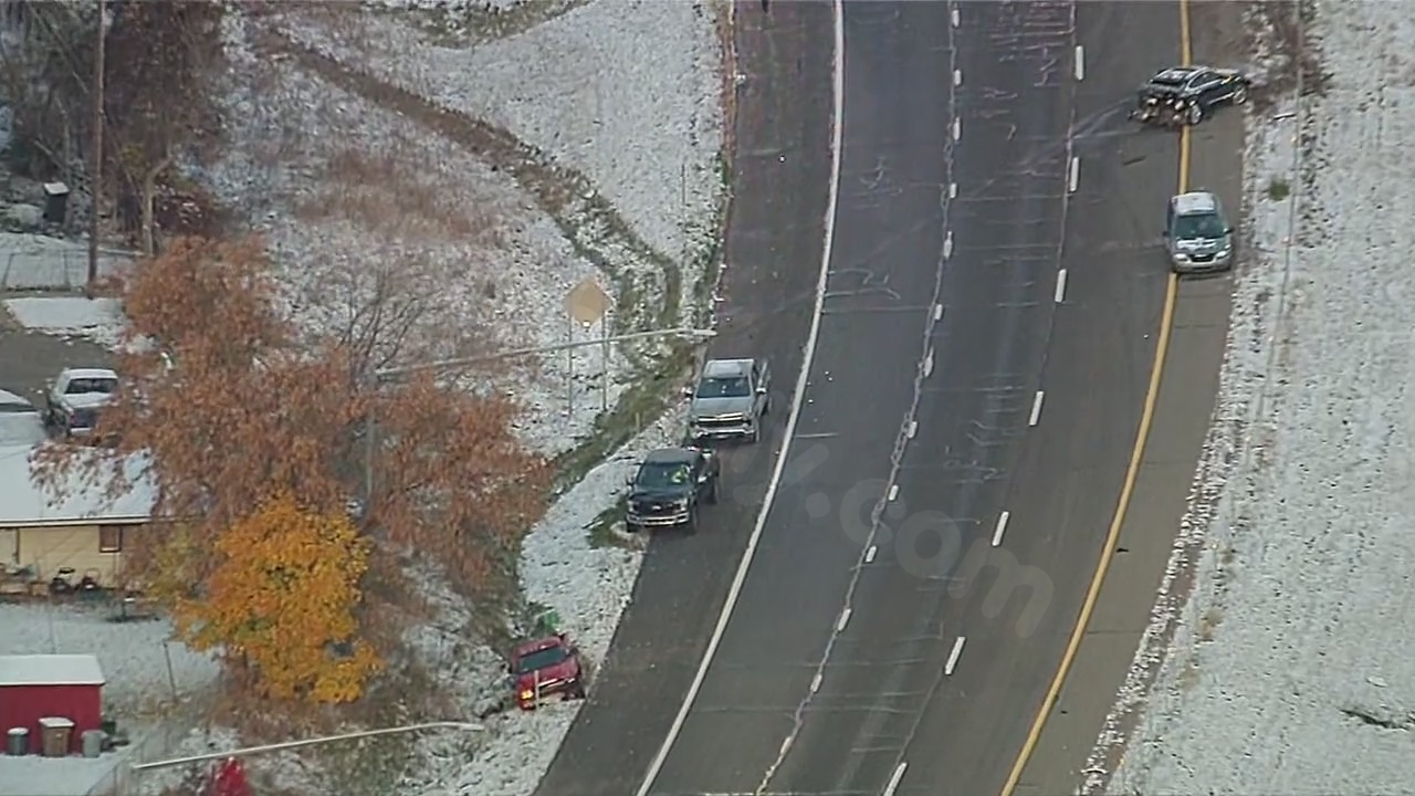 Speeding on icy road causes 7-vehicle crash on M-59 resulting in death of Pontiac man.