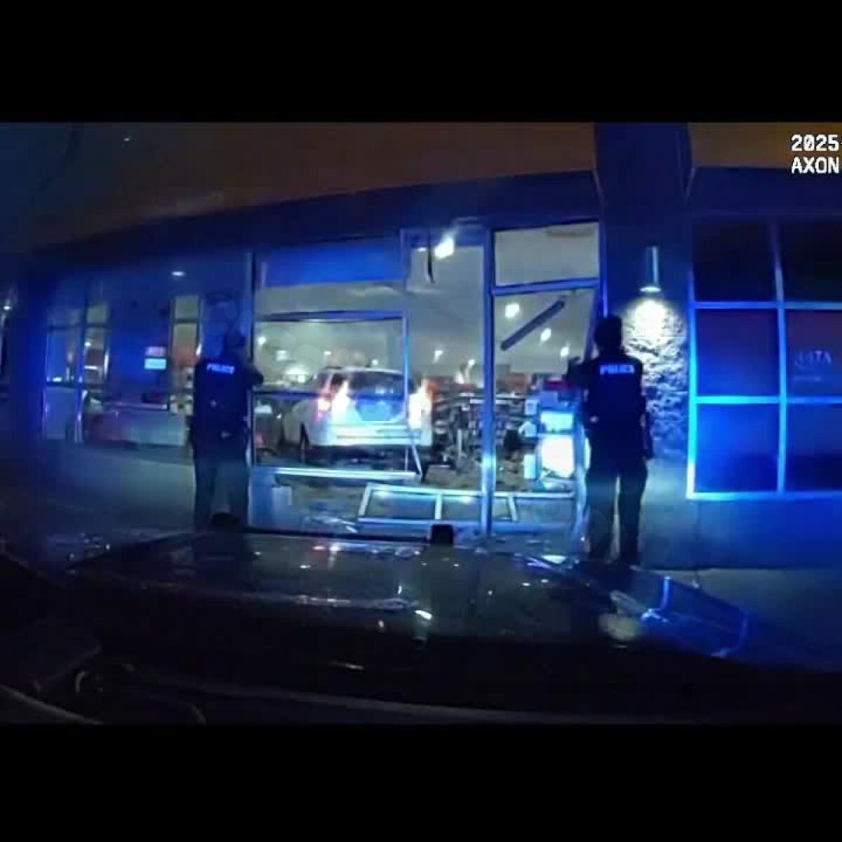 Video: Suspected drunk driver smashes through Ulta Beauty store windows in Royal Oak