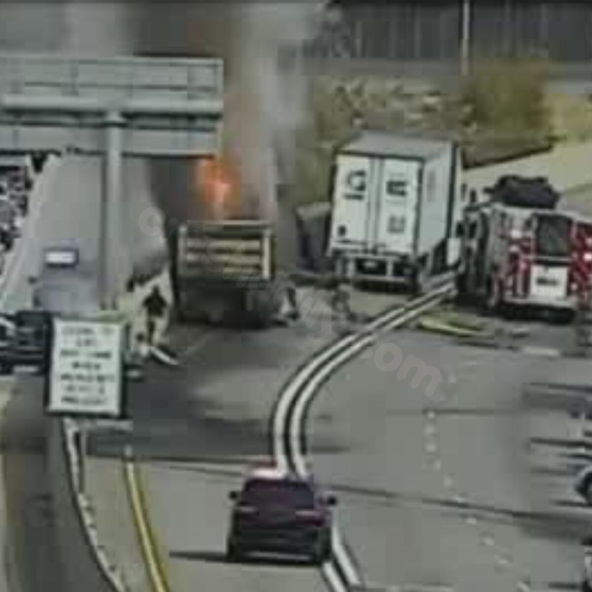 Dump truck blaze on I-15 results in severe injuries, significant delays in Davis Co.