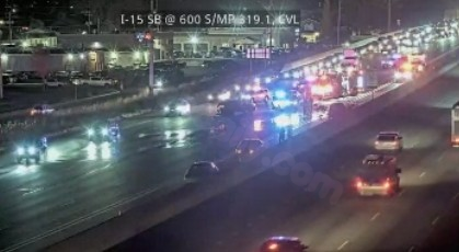 Traffic Alert: Lanes closed on I-15 NB near Centerville due to vehicle crash and fire