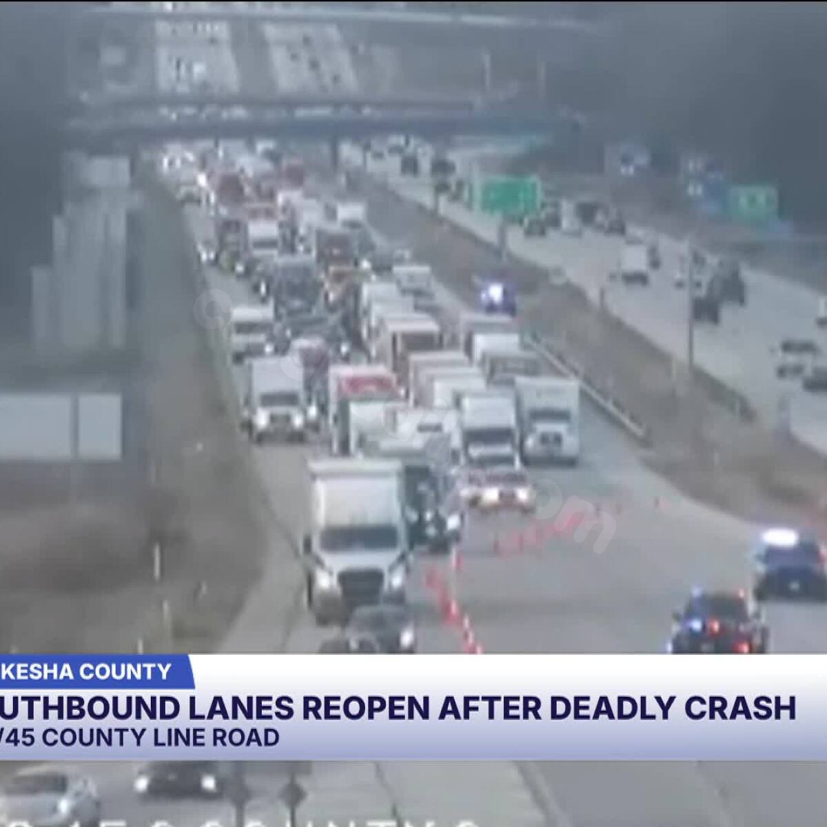 Driver dies in Menomonee Falls crash on I-41