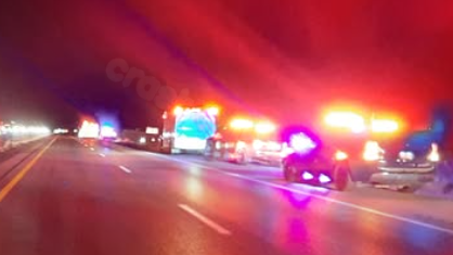 Fatal collision involving suspected intoxicated driver and semitruck in wrong-way incident