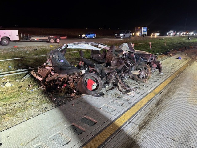 Accident on I-69 in Johnson County causes road closure