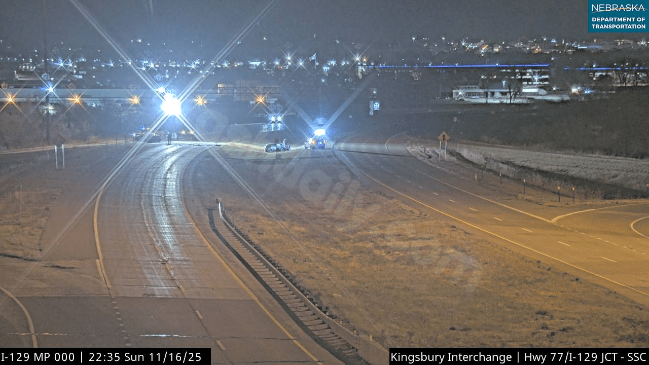 Crash involving multiple vehicles at Kingsbury Interchange in South Sioux City