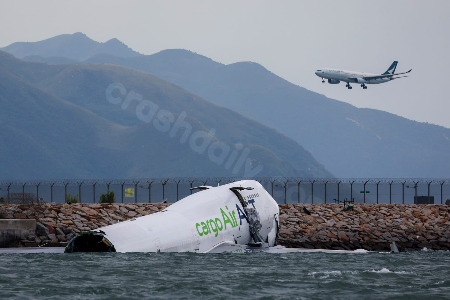 Hong Kong plane crash investigation reveals engine acceleration post-landing