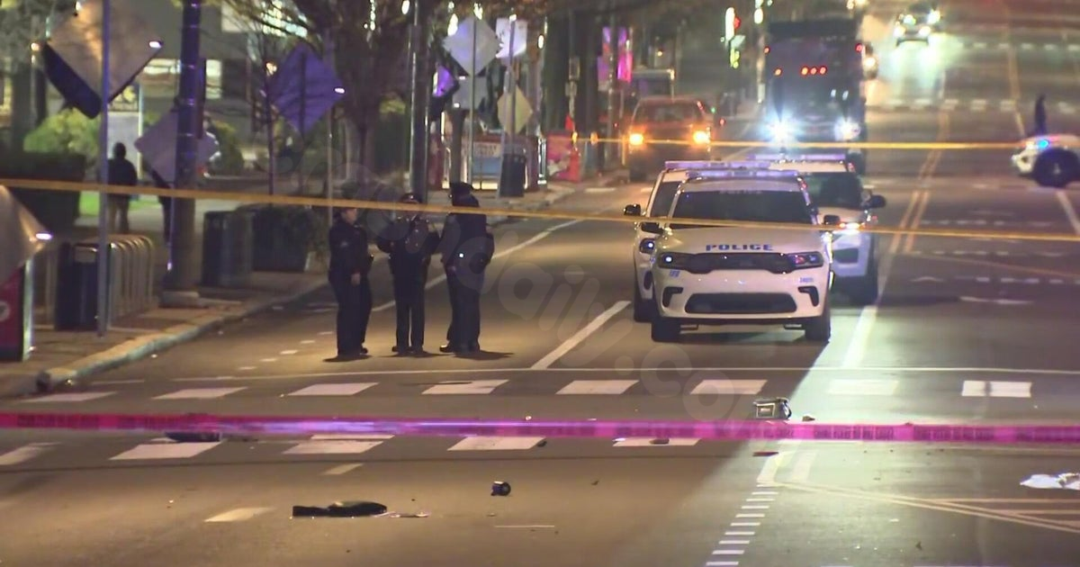 Fatal hit-and-run in University City, Philadelphia.