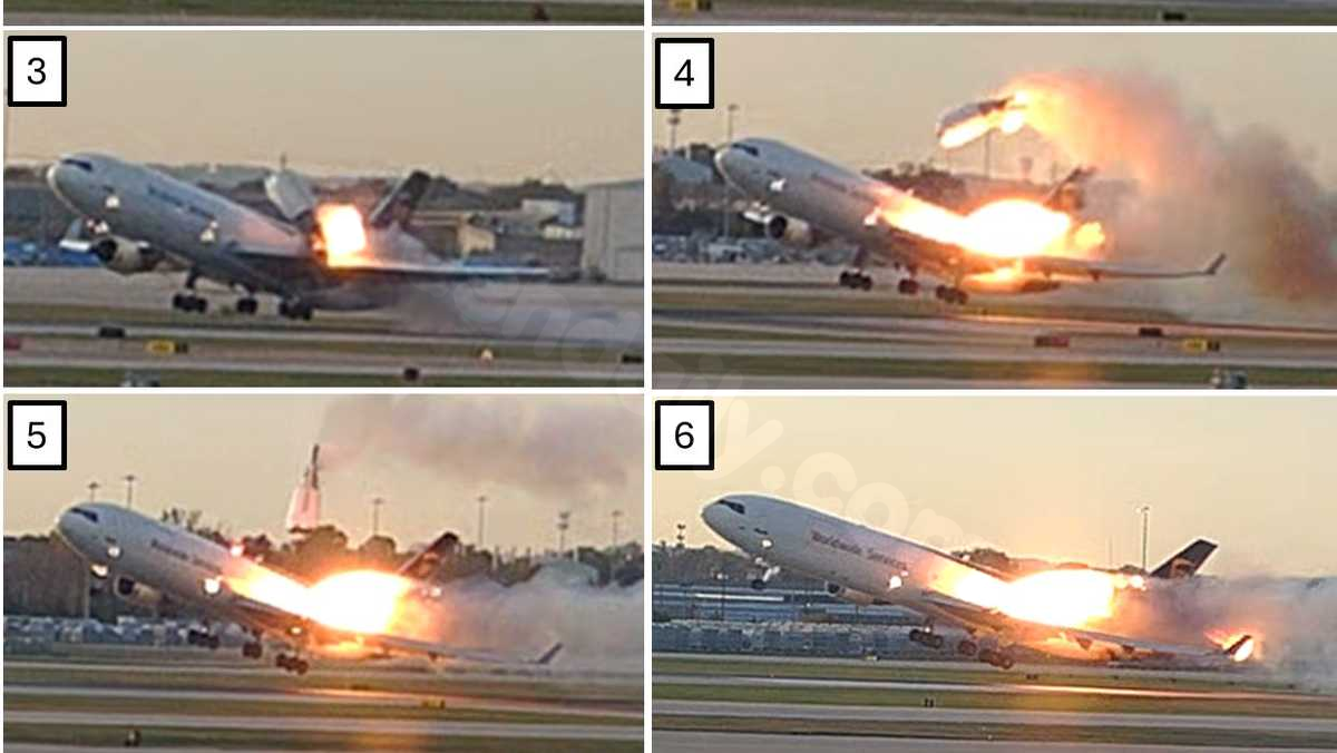NTSB's initial findings on UPS aircraft incident, exclusive images