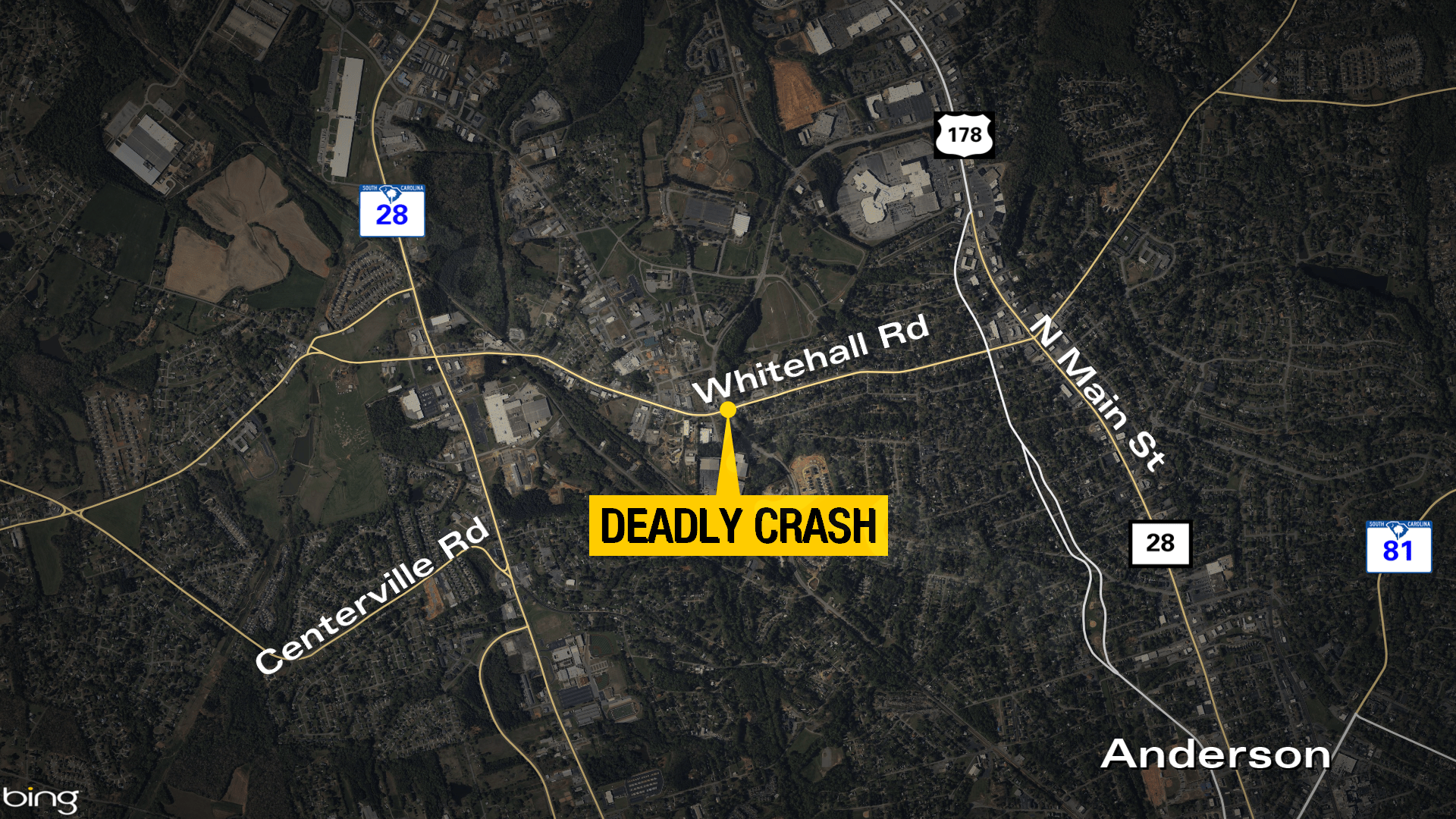 Fatal accident in Anderson