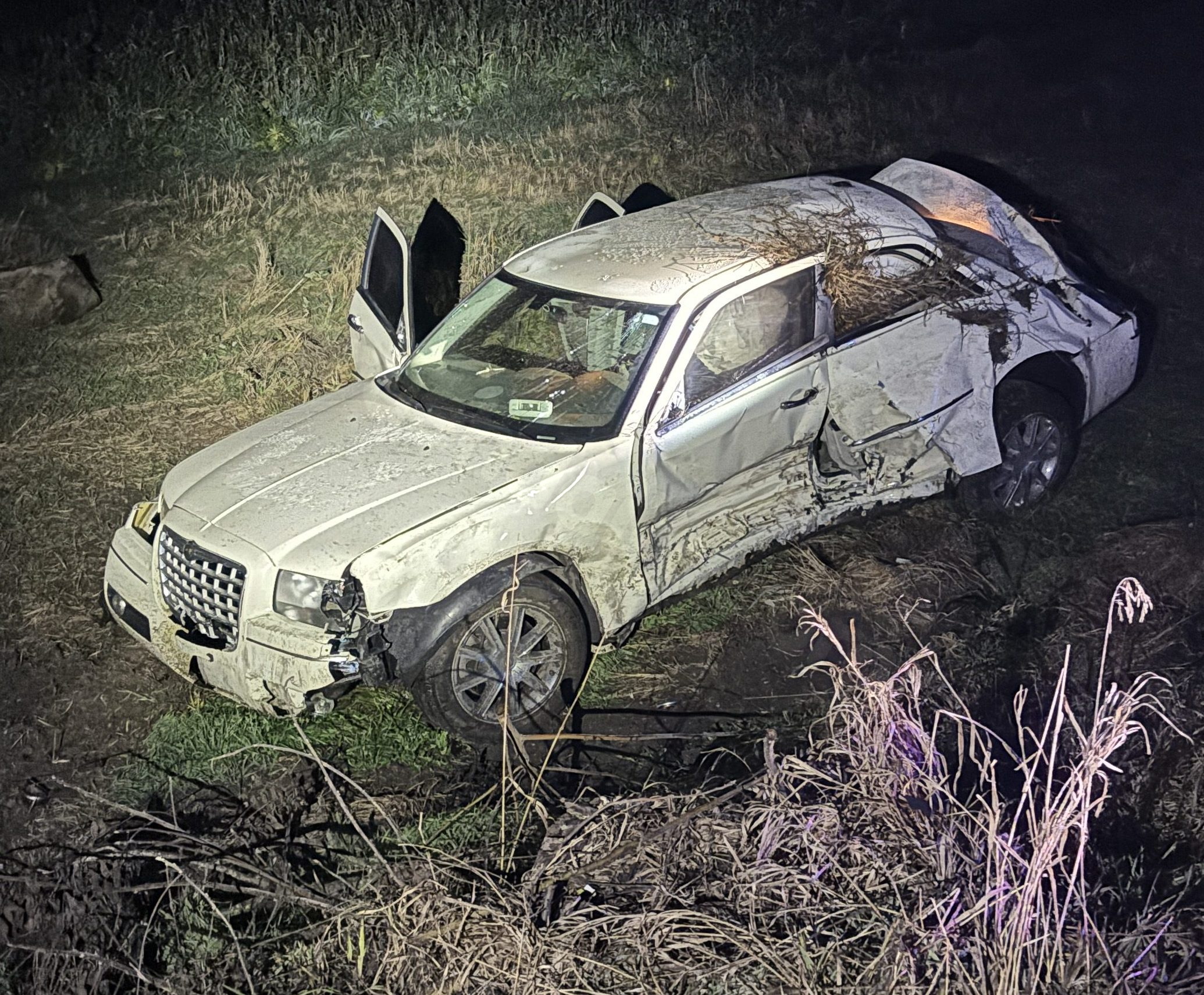 DeKalb County car accident due to deer avoidance