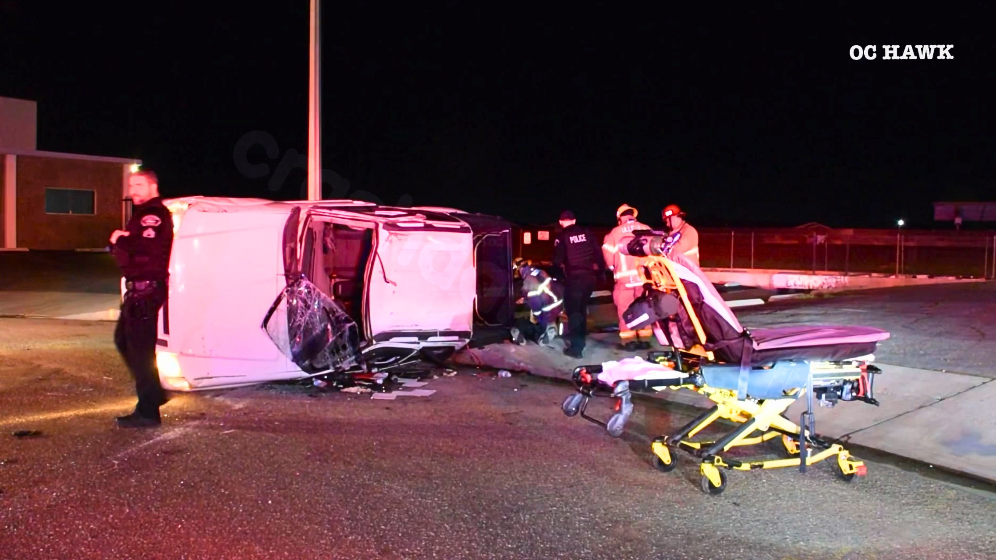 Teens injured in Fullerton crash; driver tested for DUI