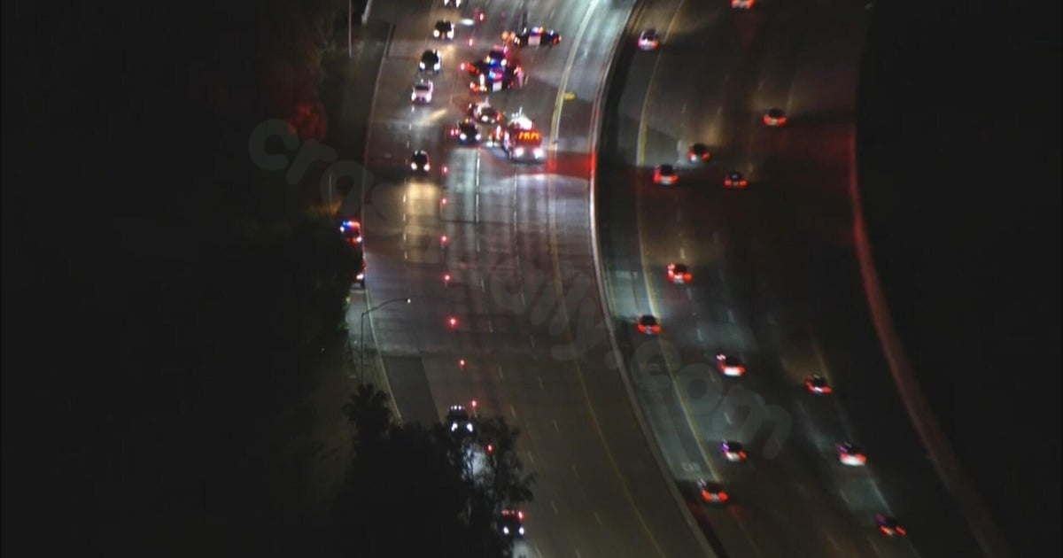 Fatal pedestrian accident on 405 Freeway near Van Nuys