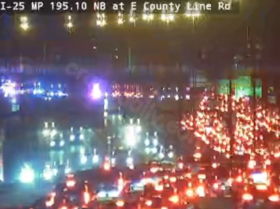Senator reported dead in crash on I-25 in Centennial.