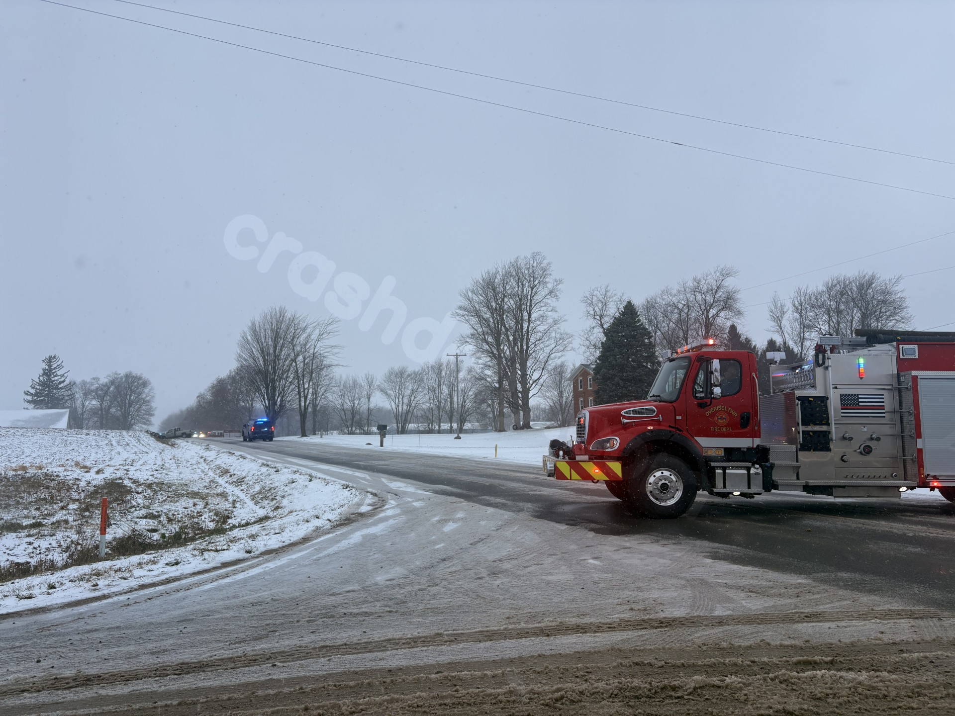 Thanksgiving crash in Allegan County: 1 dead, 4 injured