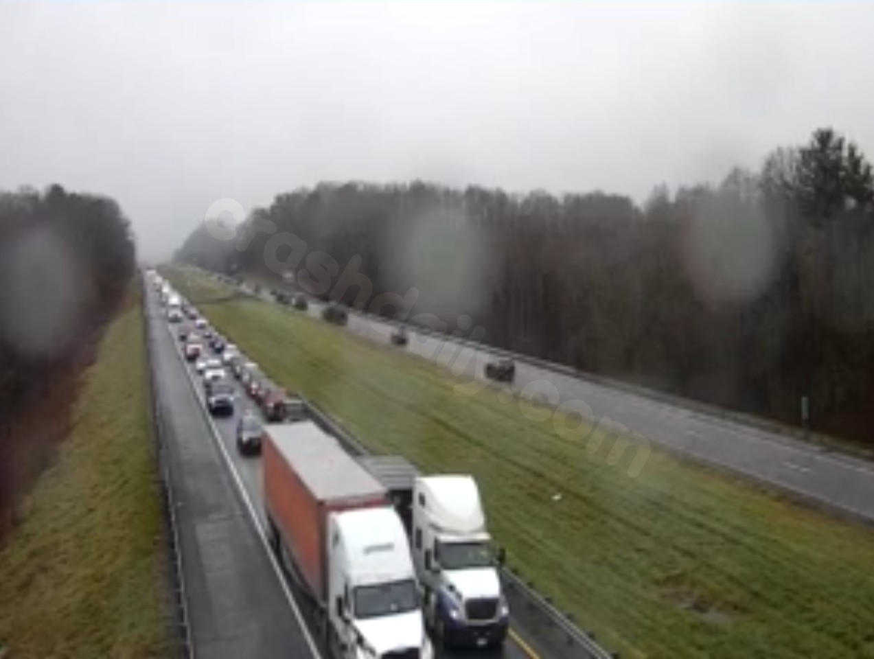 9-mile traffic congestion in Carroll Country due to deadly multi-car collision