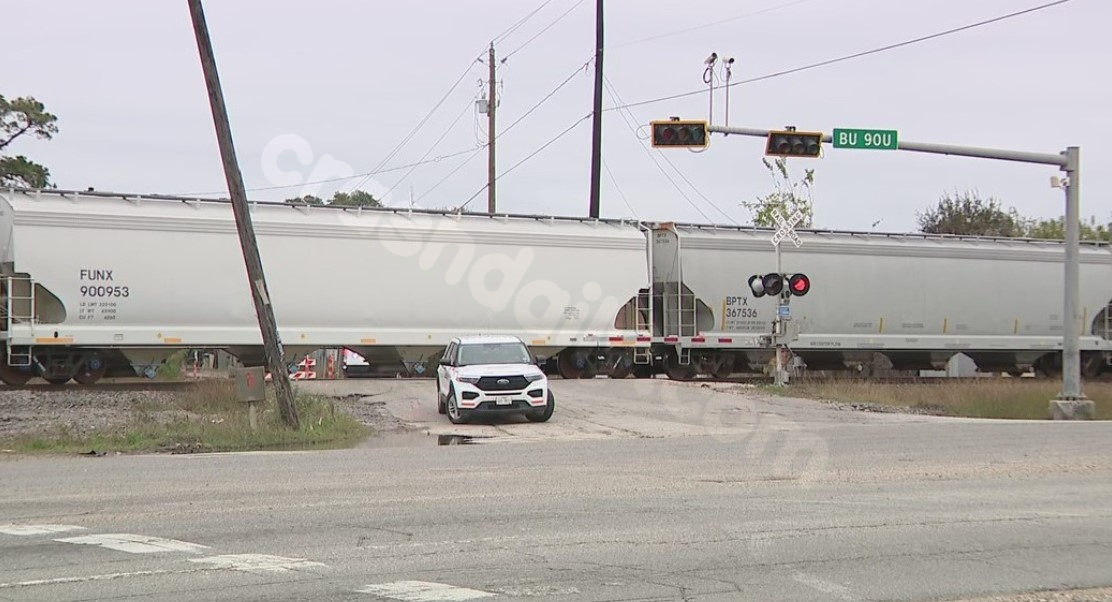 Fatal train collision in East Houston with pedestrian