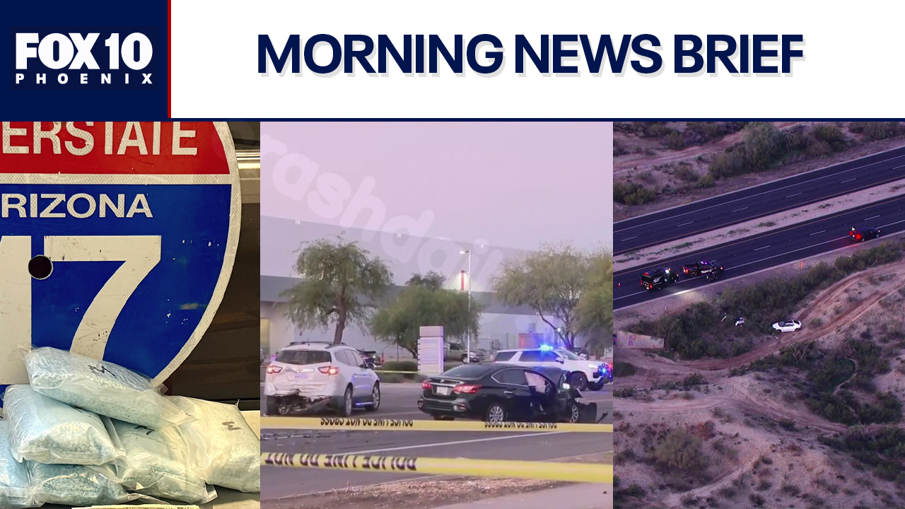 Fatal Phoenix crash; fentanyl seized in traffic stop | Morning News Brief