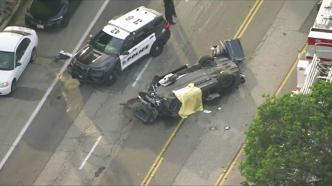 Fatal multi-vehicle collision in Huntington Beach