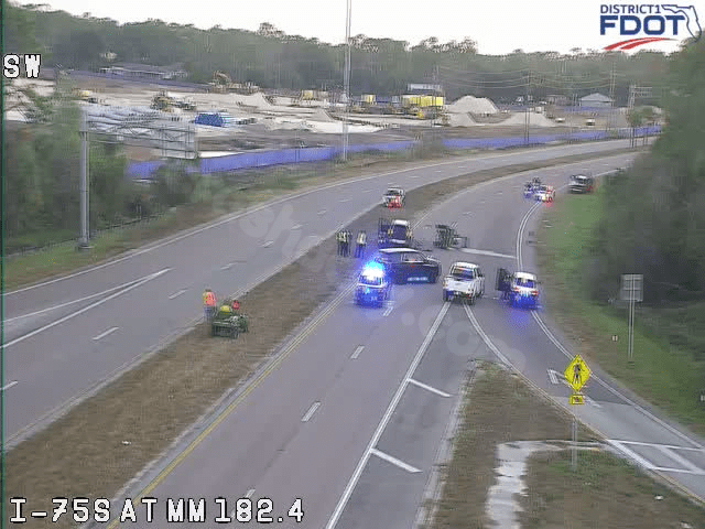 Accident causes significant traffic delays on Sumter Boulevard in North Port.