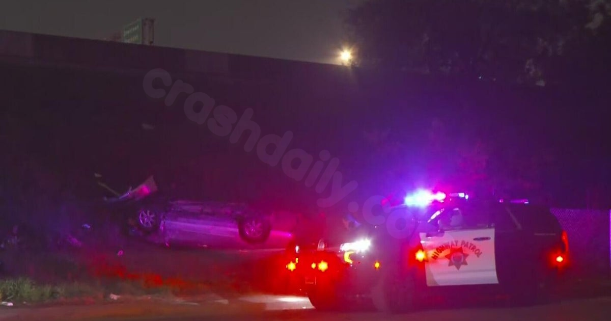 Multiple injuries in Stockton after car exits Highway 4, collides on urban road