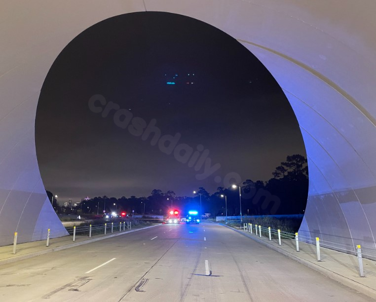 Fatal Crash at Memorial Park: Teen killed in collision with concrete barrier, another person injured