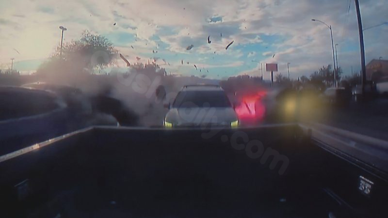 Las Vegas driver speeding and crashing into cars, resulting in 3 deaths, according to prosecutors.