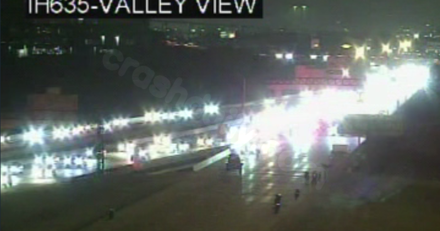Fatal motorcycle accident on I-635 in Irving
