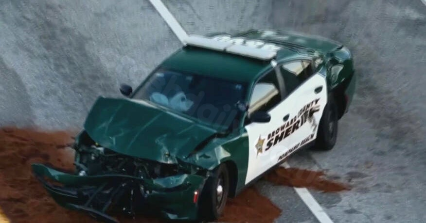 Broward Sheriff's Office vehicle involved in crash in Pompano Beach