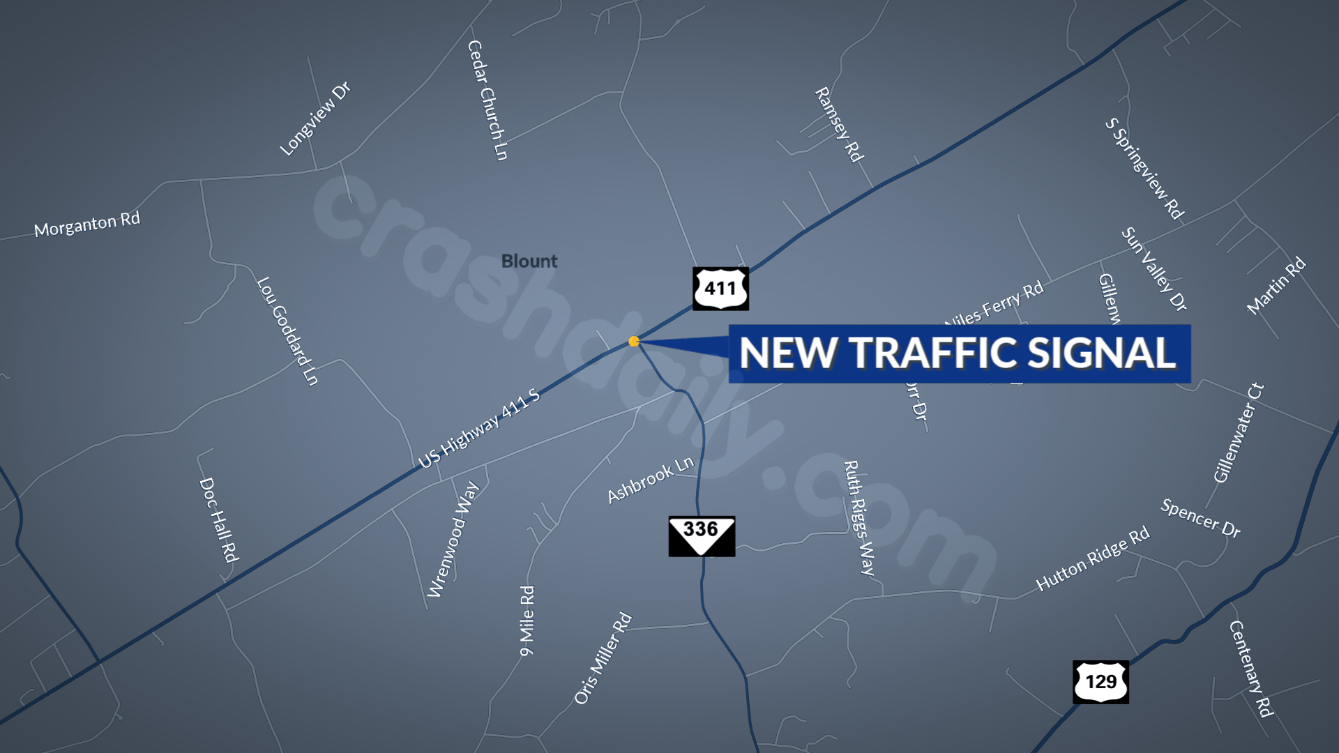 Possible new traffic signal at Blount County junction following deadly accident