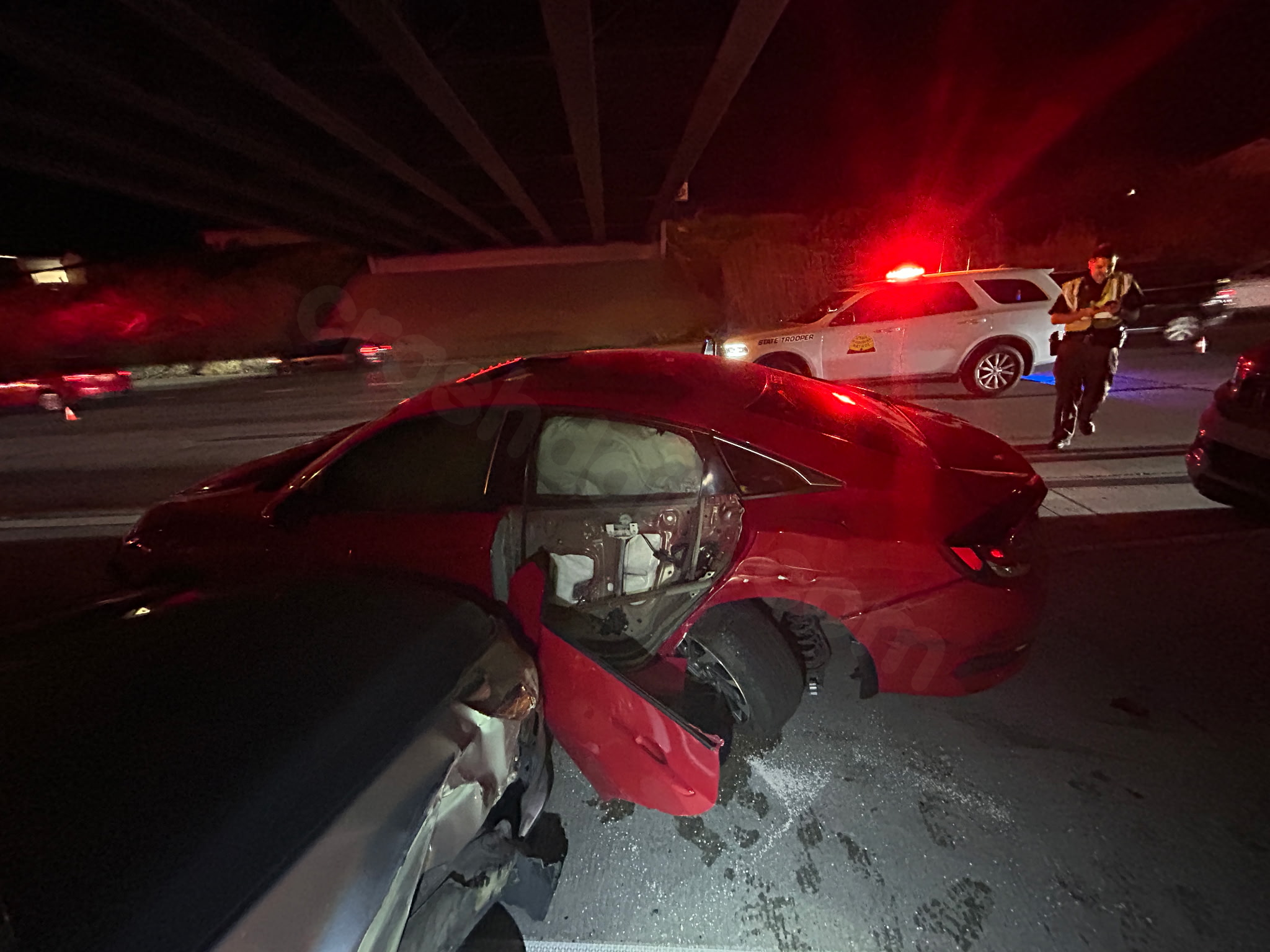 Accident causes traffic delays on I-15 in Murray