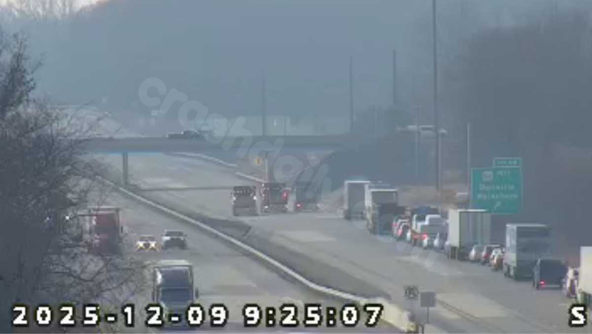 I-65 in Southern Indiana Closed Due to Semi Truck Fire and Military Munitions