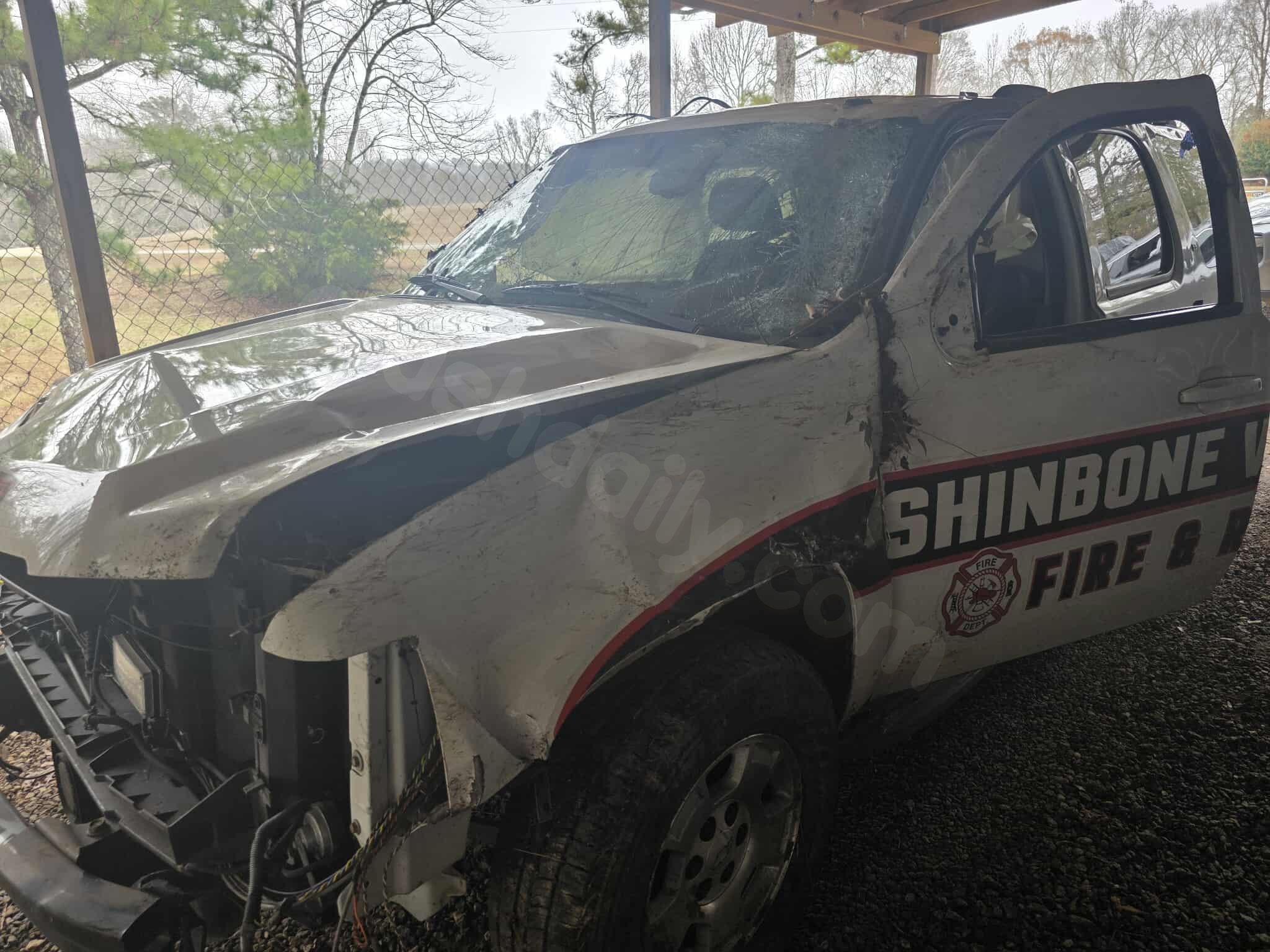 Volunteer firefighters from Clay County in car accident