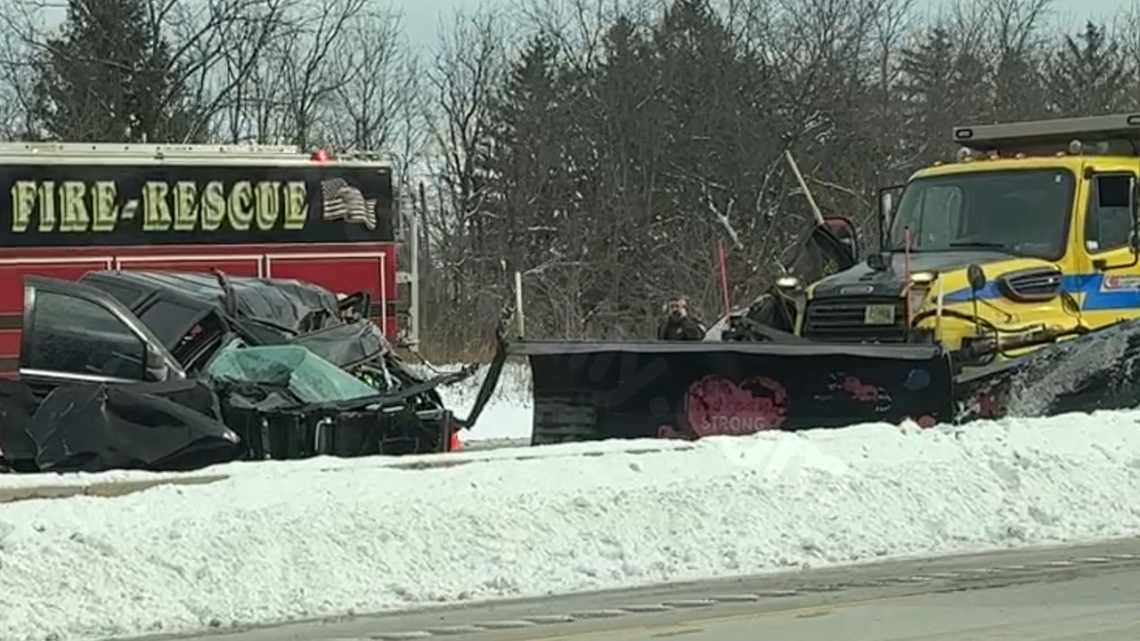Waukesha County Crash: Car Rear-Ends Snowplow