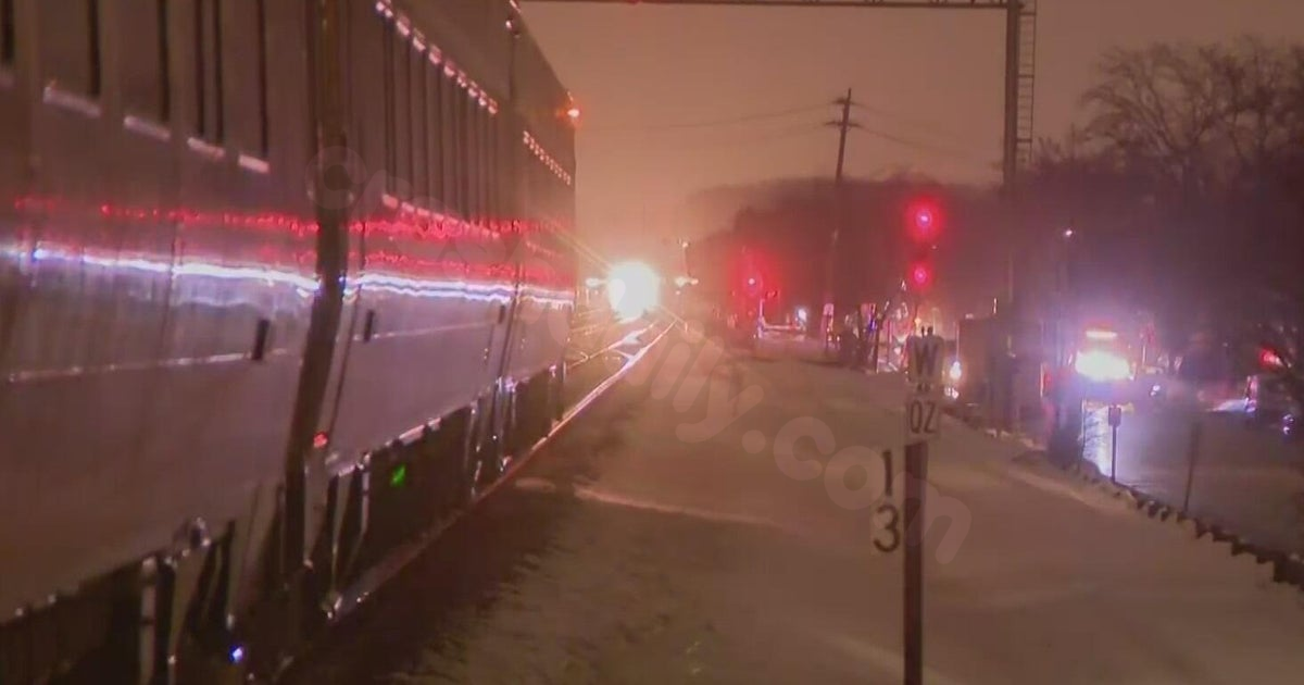 Amtrak train collides with car near Congress Park Metra Station; BNSF train service delayed