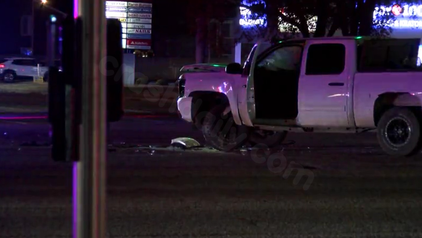 Two injured in serious west Wichita collision