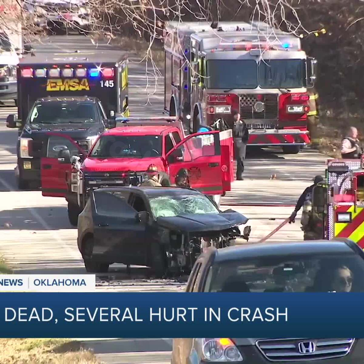 Fatal head-on collision in Sand Springs