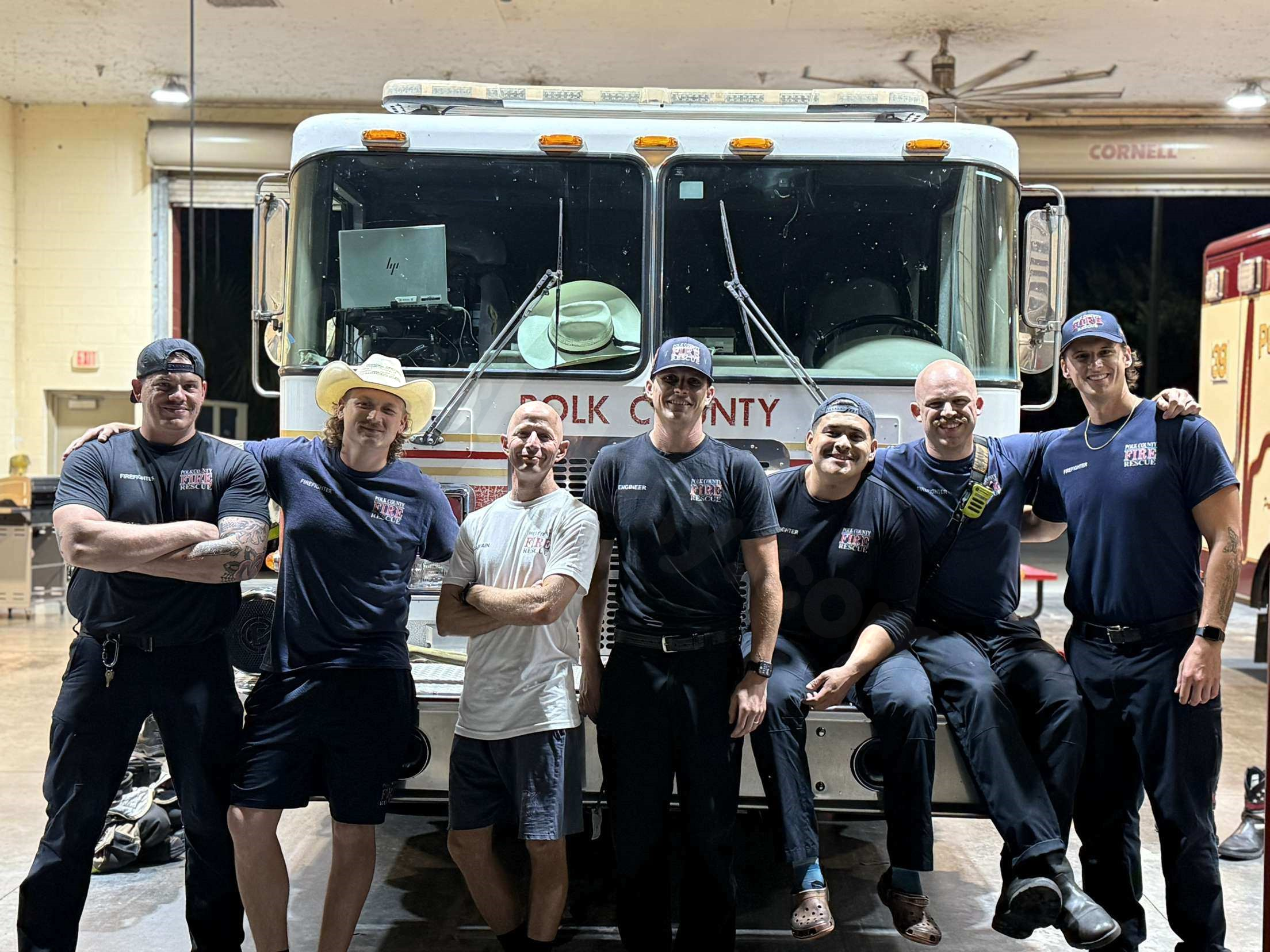 Polk County Fire Rescue supports paramedic hurt in ambulance collision