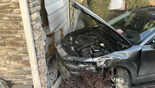 Car collides with home in west Douglas County Thursday afternoon