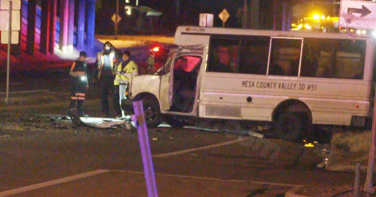 Denver man accused of causing crash with school bus for speeding 40 mph over limit