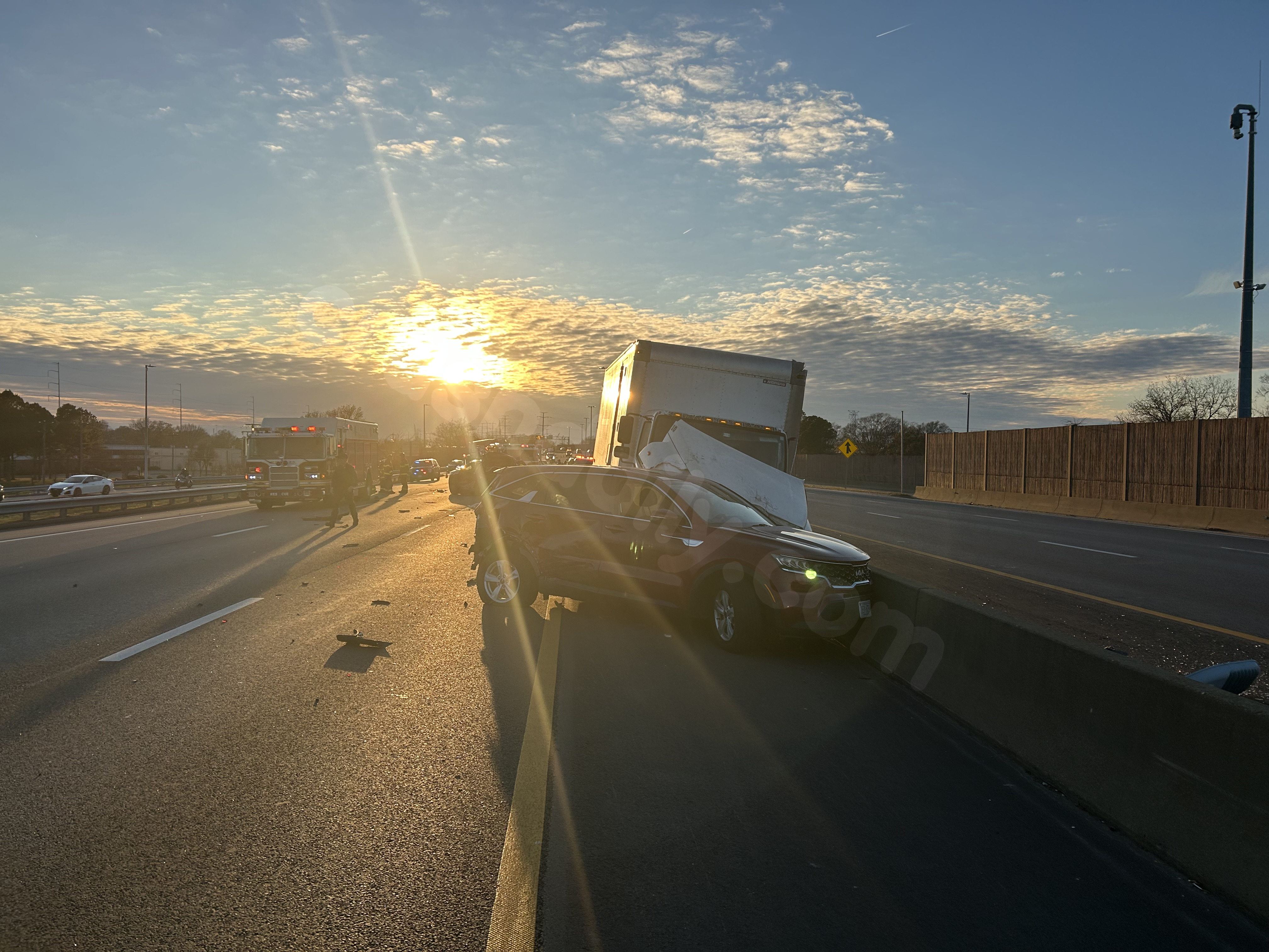 Fatal 4-car collision on I-664 in Newport News