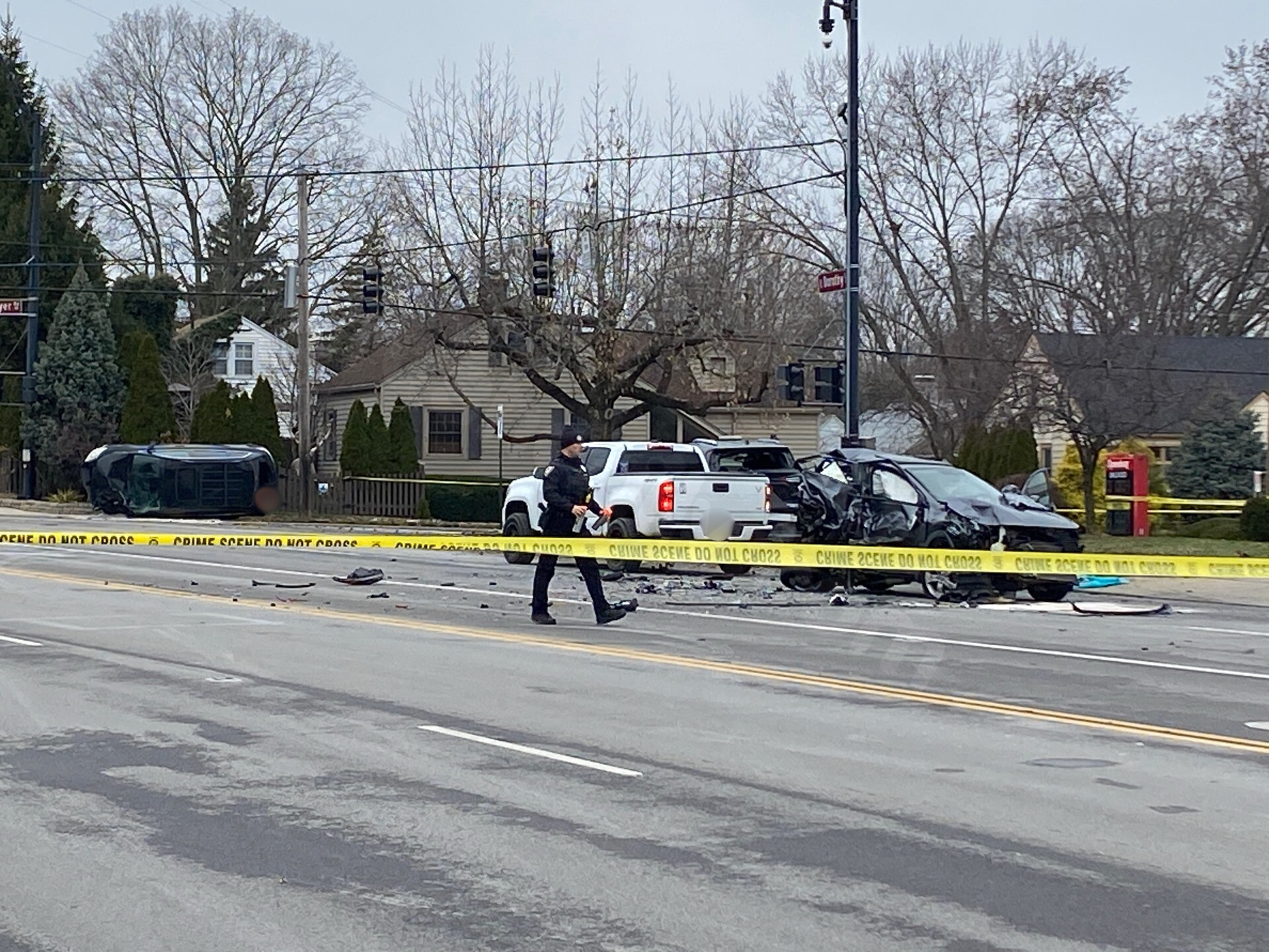 Fatal crash at Dorothy Lane and Shroyer Road; one fatality, one injured