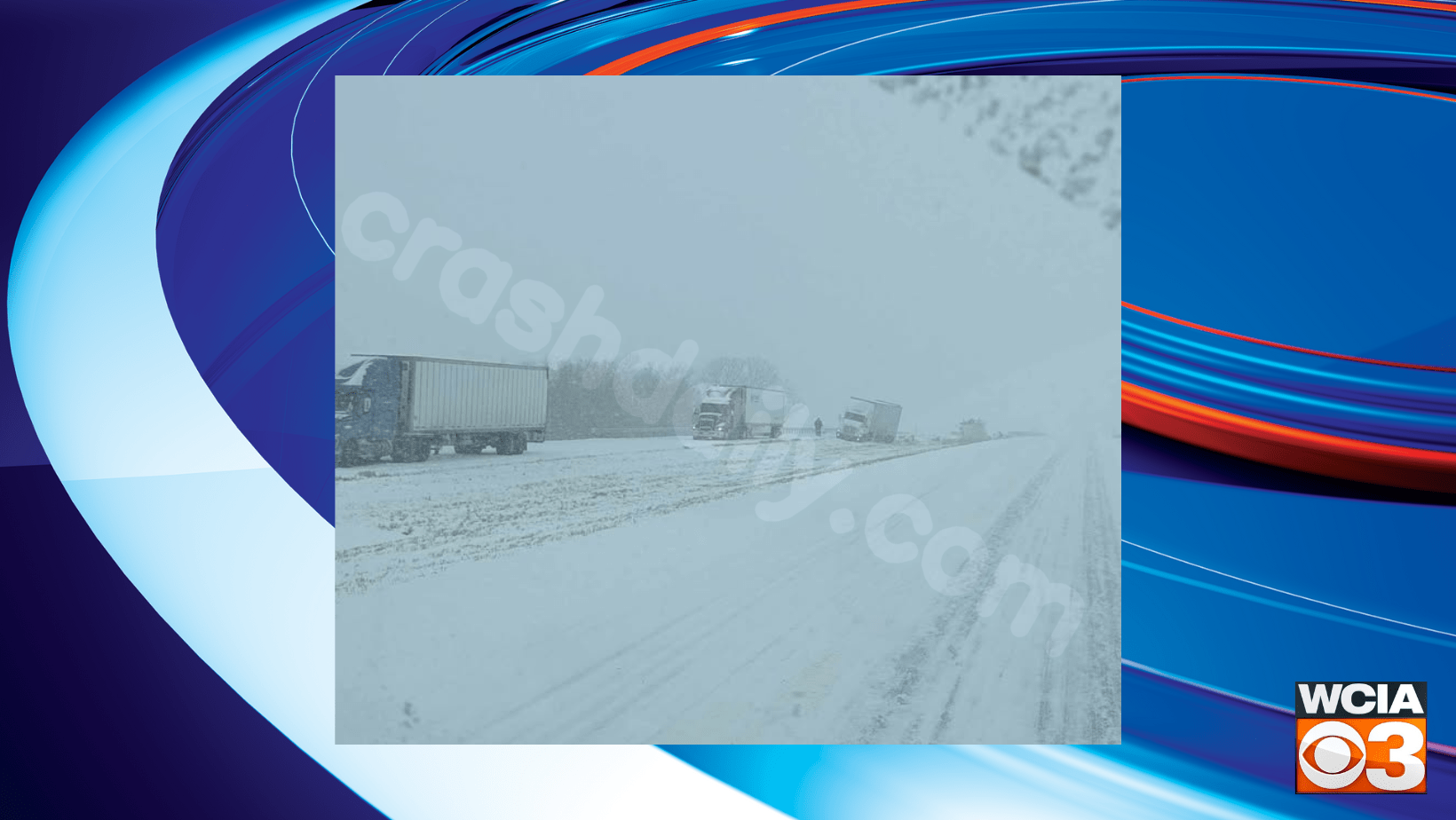 Police at scene of I-57 crashes, Coles County lanes blocked
