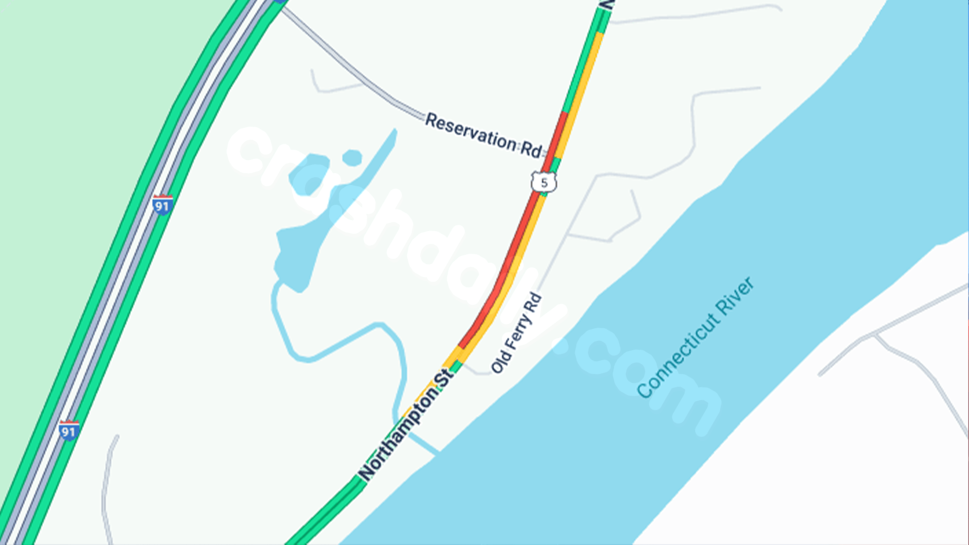 Four people taken to hospital after accident on Route 5 in Holyoke