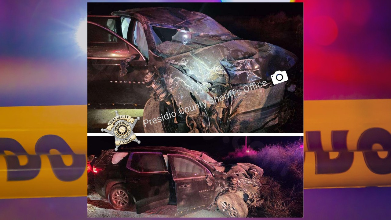 Occupants from Midland and Odessa in deadly crash after hitting pole near Marfa
