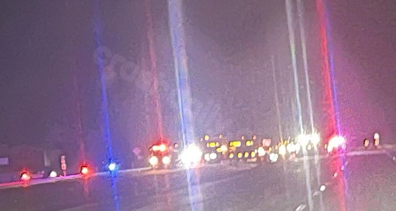 Car accident on U.S. Highway 41 in Sullivan