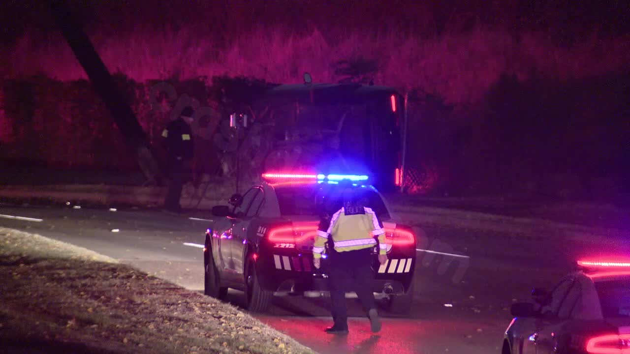 Dallas collision injures one adult, one juvenile