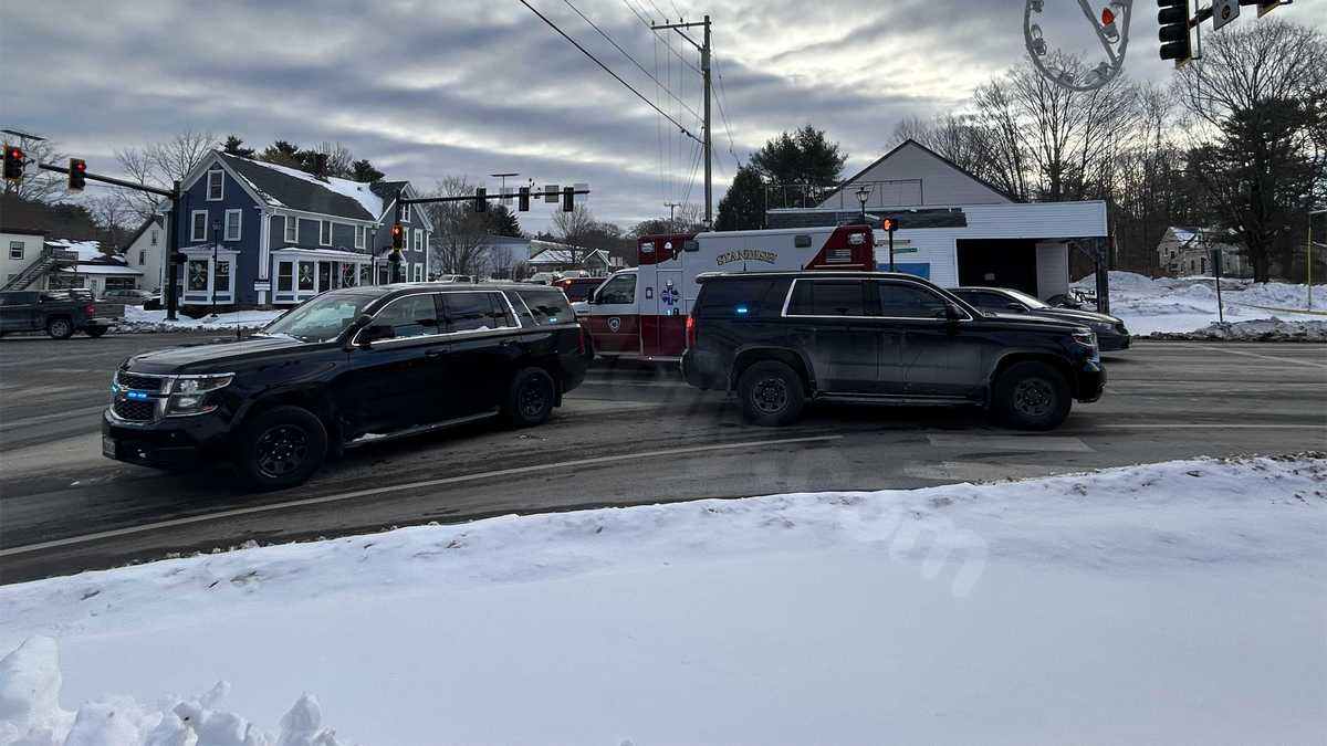 Road near Standish elementary school closed due to crash