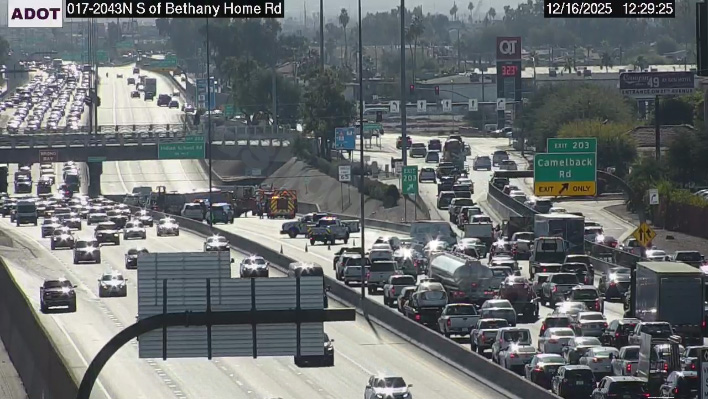 Reopening of I-17 in Phoenix after fatal multi-vehicle crash