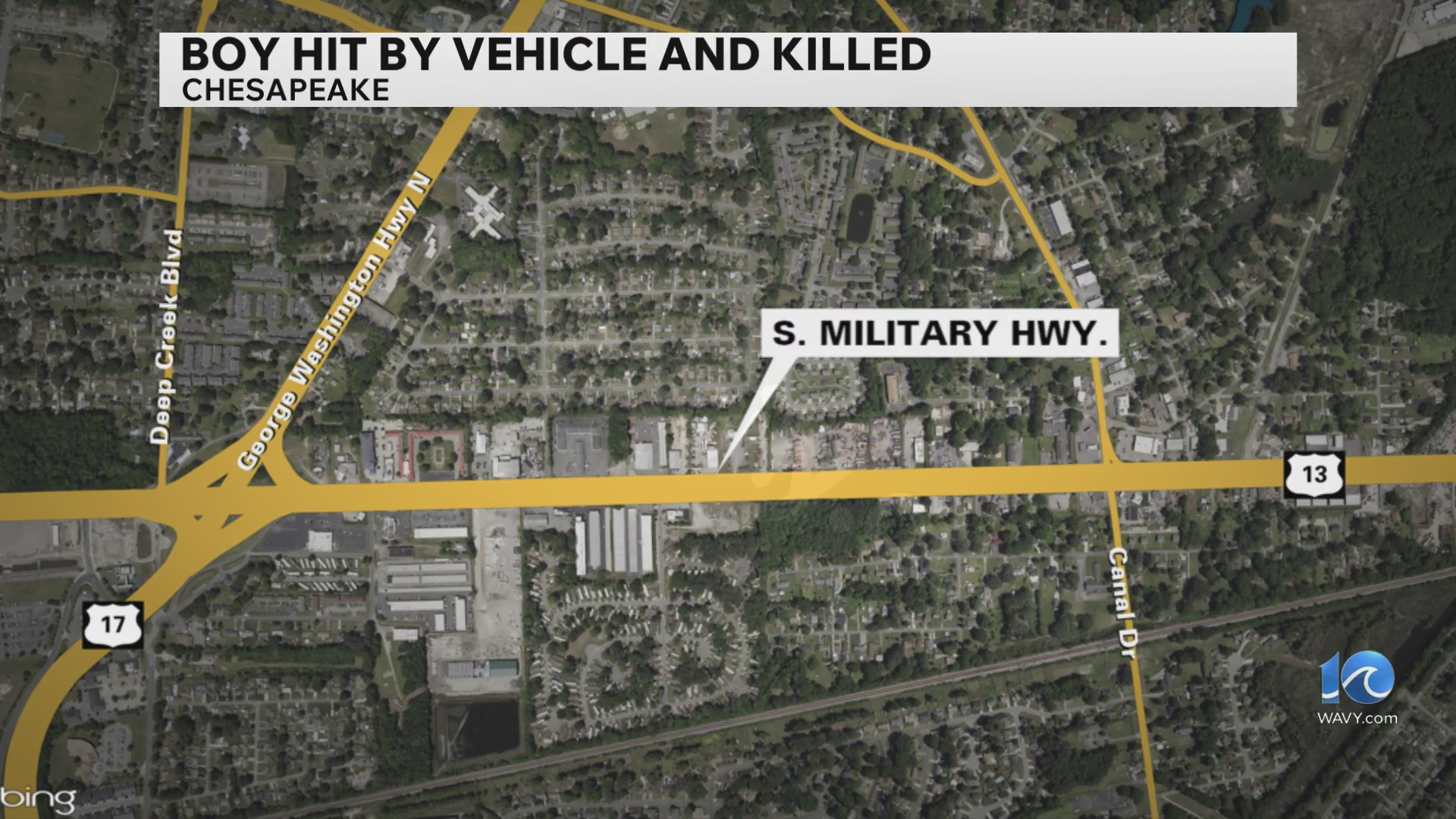 Tragic Accident: 9-year-old Killed by Vehicle in Chesapeake