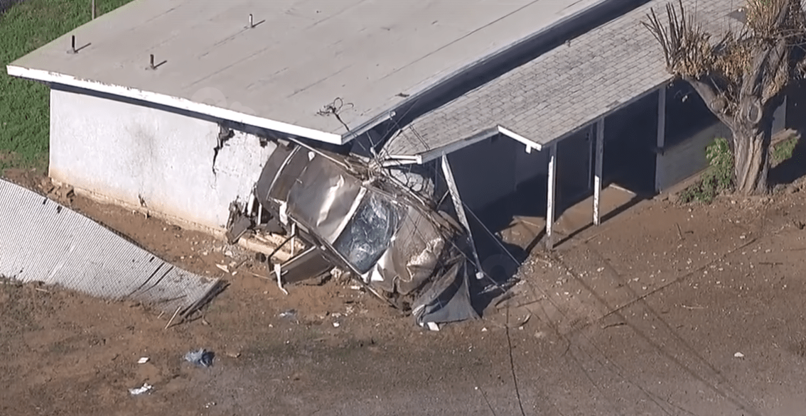 Car collides with home near I-8 in El Cajon